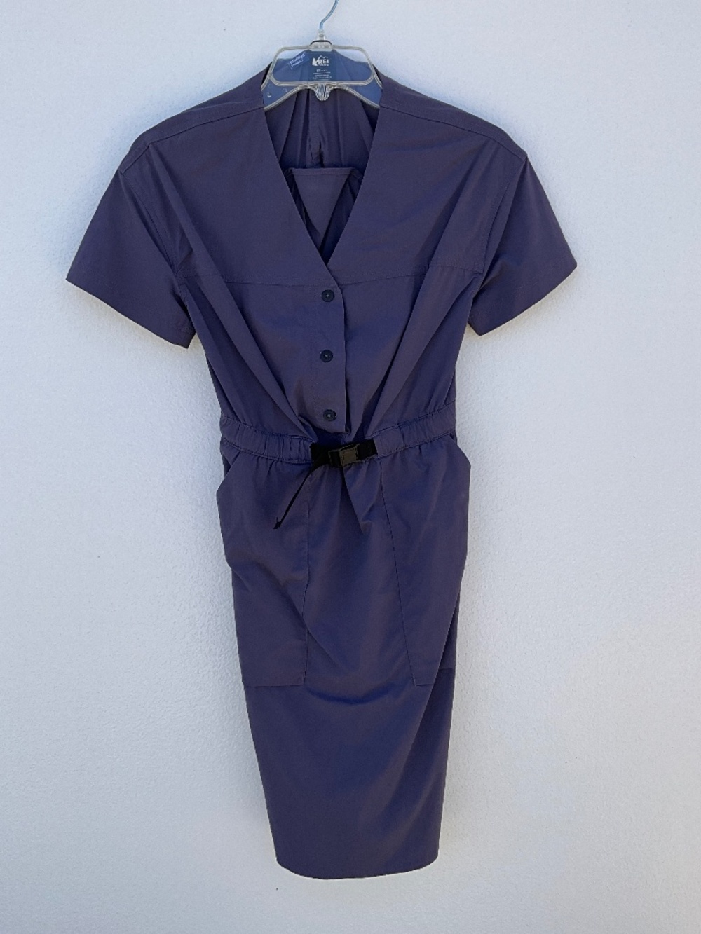 REI Co-op Sahara Dress Womens X-Small Nylon Slate Blue